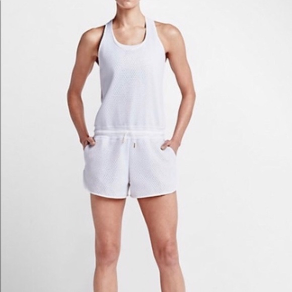 nike shorts romper